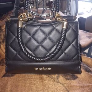 BEBE Elegant Black Crossbody Handbag